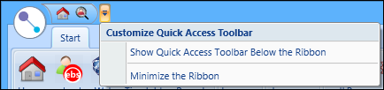 Quick Access Toolbar